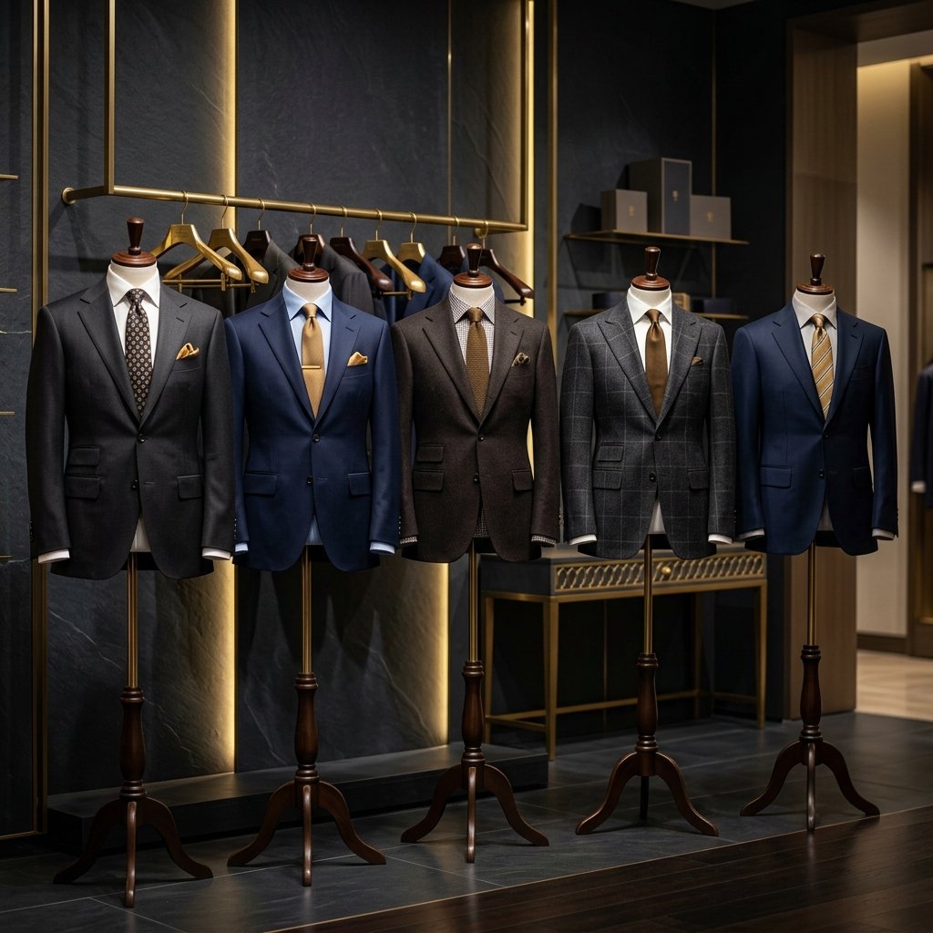 Men's Suits Showroom